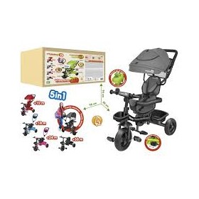TRICICLO METALLO VITAMINO EVO 2.0 ANTRACITE