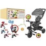 TRICICLO METALLO VITAMINO EVO 2.0 ANTRACITE