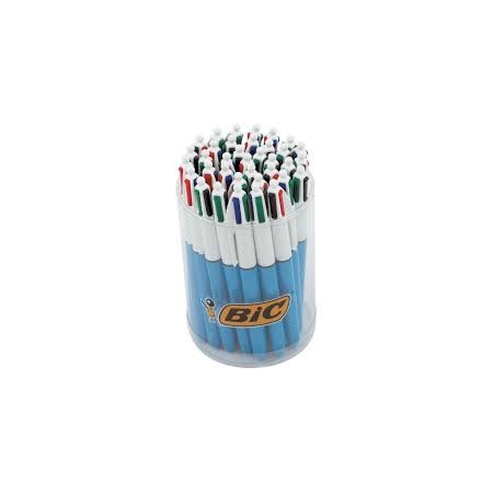BIRO BIC 4 COLORI TUBO PZ.36
