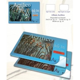 BLOCCHI ARTGRAF ACRILICO 24X33 FG.15 CON ANGOLI
