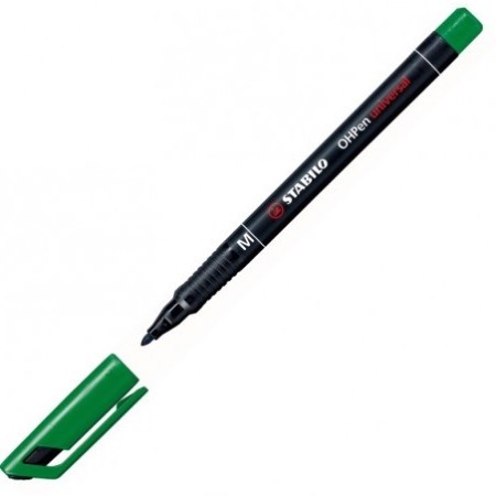 PENNARELLI OHP PEN STABILO VERDE P. SOTTILE PZ 10