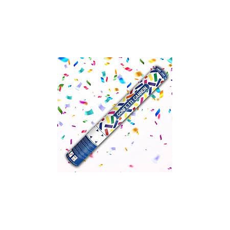 CANNONE SPARACORIANDOLI 28 CM MULTICOLOR RETTANG.