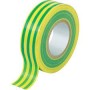 NASTRI ISOLANTI 15MM X MT 10 GIALLO/VERDE G&B