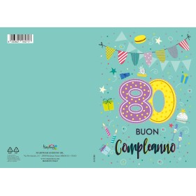 BIGLIETTI MARPIMAR COMPLEANNO 80 ANNI