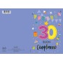 BIGLIETTI MARPIMAR BUON COMPLEANNO 30 ANNI