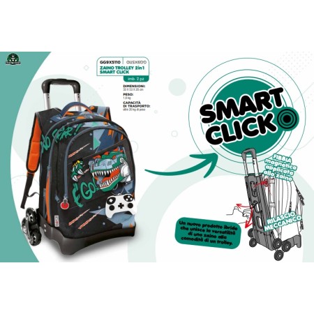 ZAINI TROLLEY GOPOP T-REX