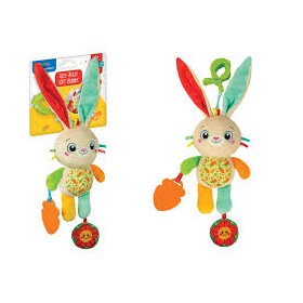 BABY CLEMENTONI ON THE GO PLUSH BUNNY