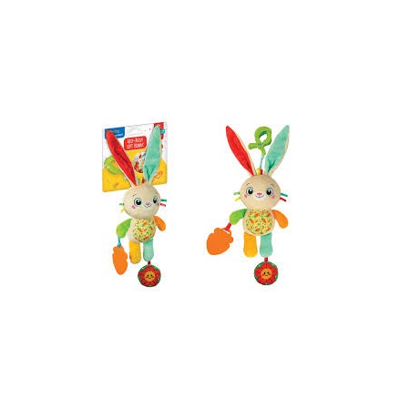 BABY CLEMENTONI ON THE GO PLUSH BUNNY
