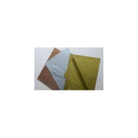CARTA VELINA METALIZZ. ARGENTO 24PZ