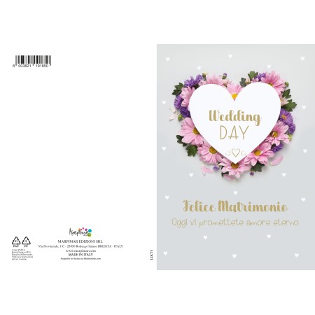 BIGLIETTI MARPIMAR MATRIMONIO P/SOLDI
