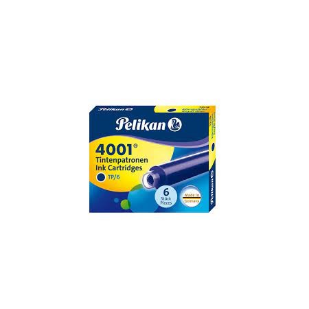 CARTUCCE X STILOGRAFICHE PELIKAN BLU