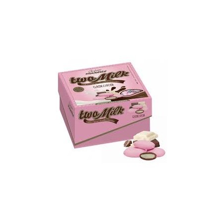 CONFETTI MAXTRIS TWO MILK ROSA IN VASSOIO 500GR