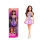 BARBIE FASHIONISTAS VESTITO LILLA GLITTER