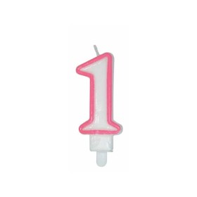 CANDELE CM 8 ROSA/BIANCA N1