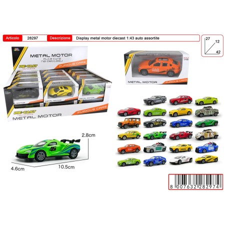 METAL MOTORS 1:43 FURIOS