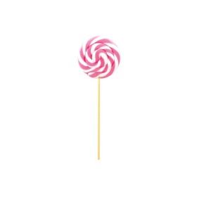 24 LECCA WHIRL BIANCO E ROSA 40GR