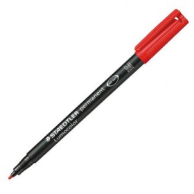 PENNARELLI LUMOCOLOR PUNTA M 10PZ ROSSO