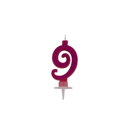 CANDELE CM 7 FUXIA GLITTER N9