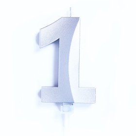 CANDELE LUXURI CM 10 ARGENTO N1