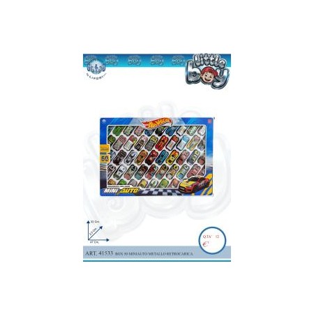 BOX 5O MINI AUTO METALLO