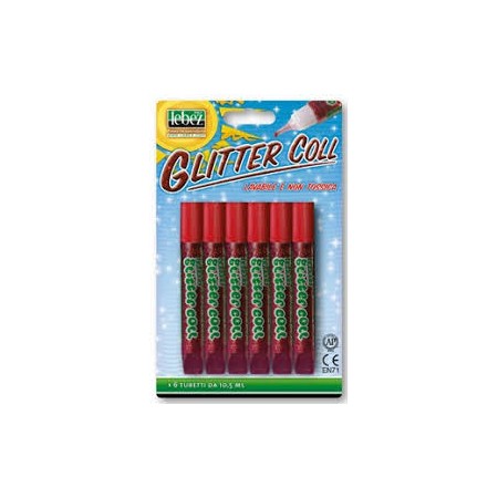 COLLE GLITTER ROSSO