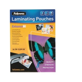 POUCHES A5 80MIC. FELLOWES