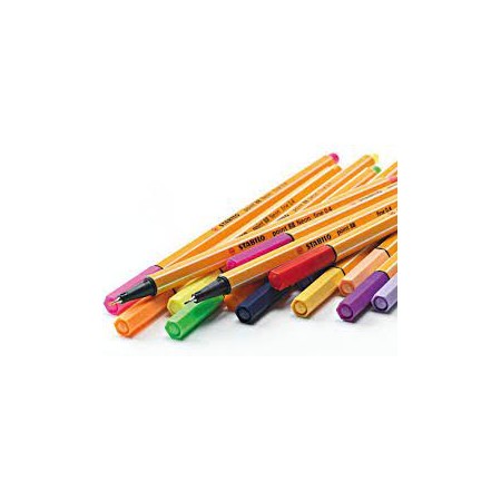 BIRO STABILO POINT PAPAYA 88/85