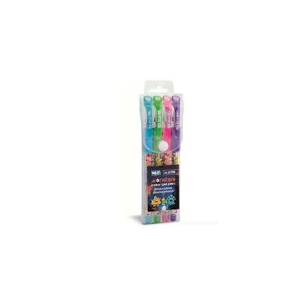 BLISTER 4 BIRO GLITTER PROFUMATE BEST FRIENDS