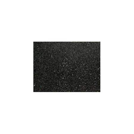 GOMMA EVA 40X60 GLITTER NERO