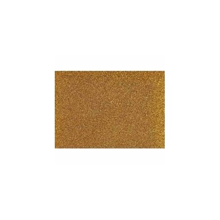 GOMMA EVA 40X60 GLITTER BRONZO