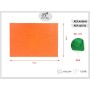 GOMMA EVA 40X60 GLITTER ARANCIONE