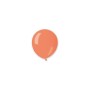 100 PALLONCINI 5 POLLICI METAL (13CM) ARANCIONE