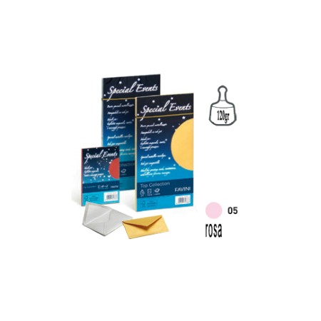 BUSTE SPECIAL EVENTS 110 X 220 PZ. 10 COL. ROSA