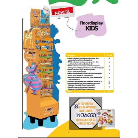 ESP. PASTELLI BIC KIDS