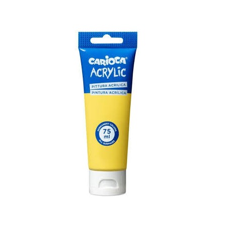 COLORI ACRILICI TUBETTO ML.75 GIALLI PZ.6