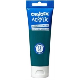 COLORI ACRILICI TUBETTO ML.75 VERDE SMERALDO PZ.6