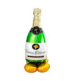 PALLONCINI SUPERSHAPE BOTTIGLIA 60X152 CM