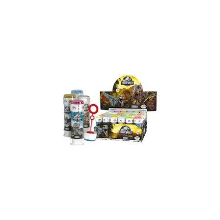 BOLLE DI SAPONE 60 ML JURASSIC WORLD