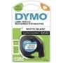 ETICHETTE DYMO 12MMX4MT BIANCA IN PLASTICA