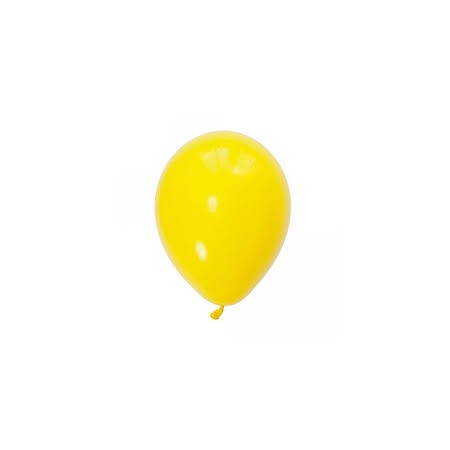 PALLONCINI 100PZ GIALLI 5 POLLICI