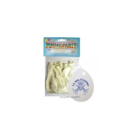 PALLONCINI CRESIMA BIANCO PZ.20