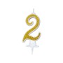 CANDELE CM 7 ORO GLITTER N2