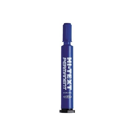 PENNARELLI HI-TEXT PUNTA SCALPELLO BLU