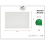 GOMMA EVA 40X60 GLITTER PERLA BIANCO