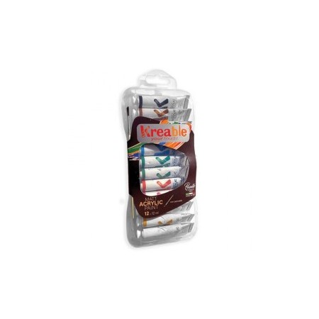 COLORI ACRILICI TUBETTO X 12 ML 12