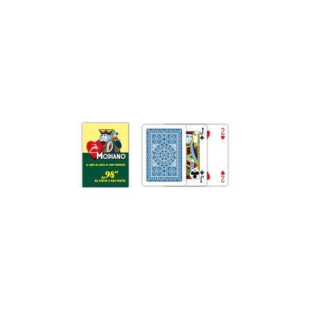 CARTE POKER MODIANO BLU.