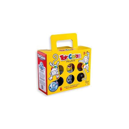 COLORI A DITA TOY COLOR 80ML X 6