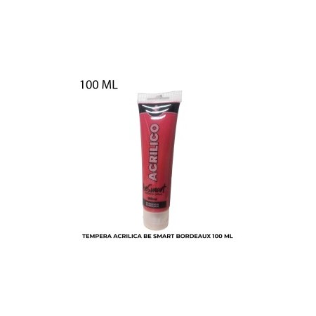 COLORI ACRILICI TUBETTO ML.100 BORDEAUX PZ.6
