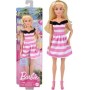BARBIE BIONDA VESTITO ROSA E BIANCO