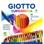 PASTELLI GIOTTO SUPERMINA X18